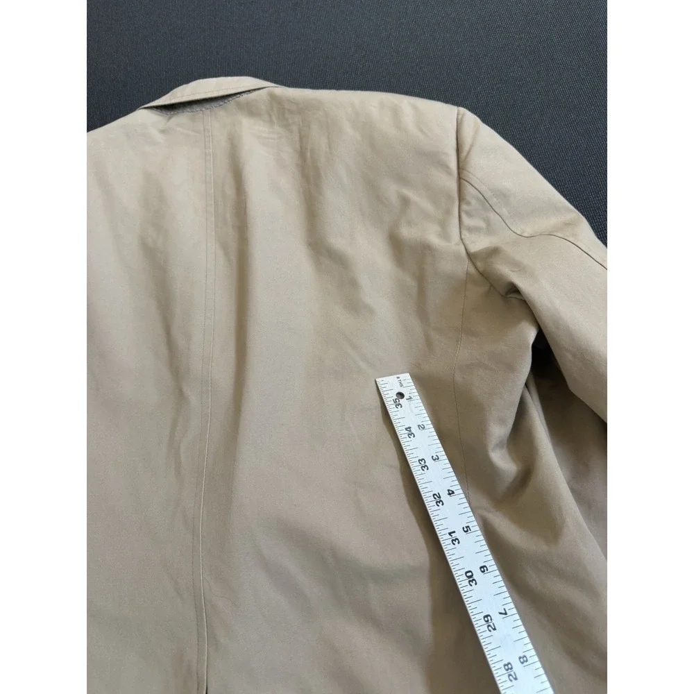 Vintage Rare Polo Ralph Lauren Blazer Cotton Beige Made In USA Men's